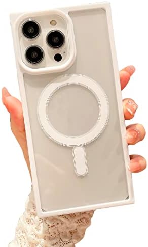 מארז מגנטי של Owncase עבור iPhone 14 Pro Max, [עובד עם Magsafe] [פינות מחוזקות] כיסוי טלפון מרובע אטום הלם לאייפון
